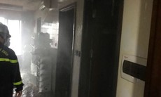 Hà Nội: Dập tắt đám cháy tại chung cư tầng 12