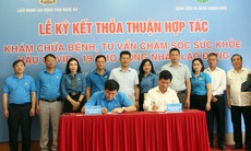 Hợp tác khám, chữa bệnh, tư vấn chăm sóc sức khỏe hậu COVID-19 cho công nhân lao động