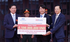 Tiếp tục các hoạt động về nguồn, Sovico và HDBank trao tặng kinh phí xây dựng 100 căn nhà tình nghĩa cho tỉnh Điện Biên