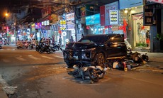 Xe 'điên' tông hàng loạt xe máy, nhiều người bị thương ở TP.HCM: Nhân chứng kể lại khoảnh khắc kinh hoàng
