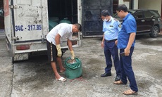 Thu mua gần 2 tấn mỡ bốc mùi hôi thối bán cho cơ sở kinh doanh thực phẩm
