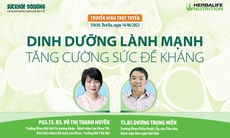 Truyền hình trực tuyến: Dinh dưỡng lành mạnh – Tăng cường sức đề kháng