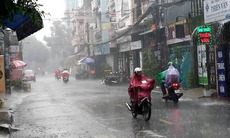 Mưa dông và cảnh báo mưa lớn ở miền bắc và miền trung từ Thanh Hóa tới Thừa Thiên Huế