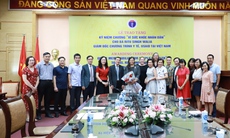 Trao Kỷ niệm chương "Vì sức khỏe nhân dân" cho Giám đốc Chương trình y tế, Cơ quan Phát triển Quốc tế Hoa Kỳ tại Việt Nam