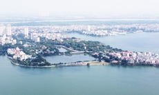 Cận cảnh hồ Đầm Trị nơi Hà Nội sẽ xây nhà hát Opera nổi