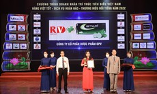 Viên ngậm đau họng đầu tiên được vinh danh Top 10 thương hiệu hàng Việt tốt năm 2022