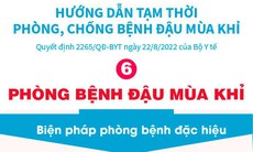 Bộ Y tế ban hành Hướng dẫn tạm thời giám sát bệnh đậu mùa khỉ