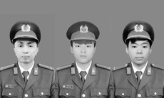 Tổ chức lễ tang 3 liệt sĩ hy sinh khi chữa cháy theo nghi thức của lực lượng Công an nhân dân vào chiều 5/8