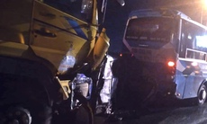 Có camera hành trình ghi lại vụ tai nạn 9 ô tô trên cao tốc TPHCM - Long Thành - Dầu Giây