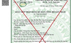 Cảnh báo giả mạo giấy xác nhận của Bộ Y tế để bán sản phẩm Hoàng Kim Giáp Biệt Dược trên mạng