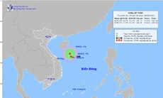 Vùng áp thấp trên Biển Đông gây gió giật mạnh, cảnh báo lũ quét, sạt lở đất