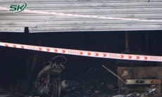 Quận Tân Bình, TP HCM: Cháy tiệm sửa xe máy, 6 người may mắn thoát nạn