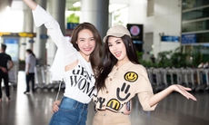 Hậu trường Miss Grand Vietnam: 2 Á hậu Thái Lan truyền đạt kinh nghiệm catwalk cho Top 50 thí sinh