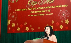 Bộ Y tế gặp mặt cán bộ hưu trí nhân dịp Xuân Quý Mão 2023