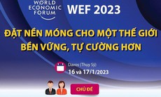 WEF 2023 - đặt nền móng cho một thế giới bền vững, tự cường hơn