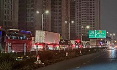 Nhiều tuyến đường ùn tắc nghiêm trọng khi người dân trở lại Thủ đô sau kỳ nghỉ Tết Dương lịch