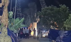 Diễn biến mới cuộc giải cứu bé trai ở Đồng Tháp: Đóng ống thép, chuẩn bị kéo trụ bê tông