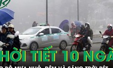 Dự báo thời tiết 10 ngày tới: Bắc Bộ mưa nhỏ, đêm và sáng trời rét, trưa chiều trời nắng