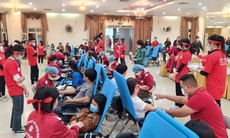 1.600 đơn vị máu được hiến trong ngày hội 'Chủ nhật đỏ' ở Nghệ An