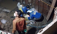 Khắc phục xong sự cố vỡ đường ống nước thải sau phản ánh của Báo Sức khỏe & Đời sống