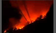 Hơn 400 người được huy động để dập tắt đám cháy rừng tại Hà Nội
