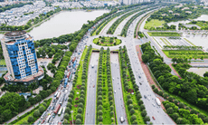 Người dân đi lại như thế nào khi Đại lộ Thăng Long tổ chức lại giao thông?