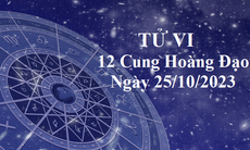 Tử vi 12 cung hoàng đạo hôm nay 25/10: Thiên Bình vui vẻ, Bảo Bình bất an