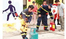 Công an khuyến cáo các cơ sở thu, mua phế liệu đảm bảo an toàn phòng cháy, chữa cháy