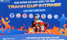 Giải bóng đá tranh Cup INTRASE: Nâng cao đời sống tinh thần, sức khoẻ cho thanh niên