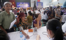 Gần 2.000 người được khám bệnh, cấp phát thuốc miễn phí tại Ngày hội y tế cơ sở