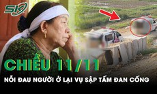 Vợ khóc nghẹn trước tin chồng bị bê tông đè tử vong trong vụ sập tấm đan cống