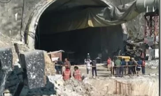 Ấn Độ: Sập đường hầm đang xây dựng, ít nhất 40 công nhân mắc kẹt