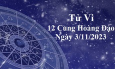 Tử vi 12 cung hoàng đạo hôm nay 3/11: Bọ Cạp sâu sắc, Cự Giải nhạy cảm