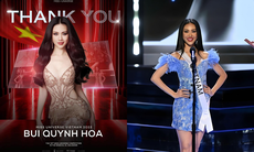 Bùi Quỳnh Hoa xin lỗi khán giả sau thất bại tại Miss Universe 2023