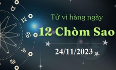 Tử vi 12 cung hoàng đạo hôm nay 24/11: Kim Ngưu quyết tâm, Thiên Bình hào phóng