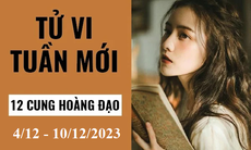 Tử vi tuần mới 12 cung hoàng đạo từ 4/12 - 10/12/2023: Bạch Dương suôn sẻ, Kim Ngưu cầu tiến