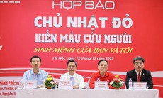 Dự kiến tiếp nhận 50.000 đơn vị máu tại Chủ nhật đỏ lần thứ 16 phục vụ điều trị dịp Tết