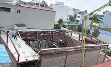 Sập mái nhà khiến 1 người tử vong, nhiều người bị thương