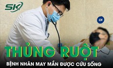 Bạn nhậu đâm thủng ruột, người đàn ông may mắn được cứu sống