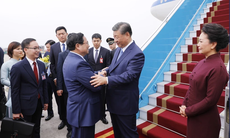 Tổng Bí thư, Chủ tịch nước Trung Quốc Tập Cận Bình đến Hà Nội, bắt đầu chuyến thăm Việt Nam