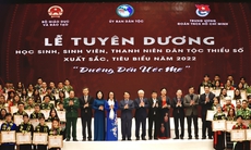 143 học sinh, sinh viên dân tộc thiểu số tiêu biểu được vinh danh