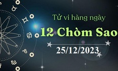 Tử vi 12 cung hoàng đạo hôm nay 25/12: Xử Nữ tinh tế, Bảo Bình nhạy cảm