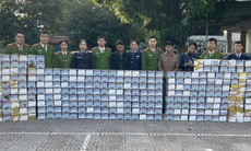 Nghệ An: Bắt 2 đường dây mua bán, tàng trữ hơn 1,9 tấn pháo