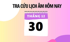 Lịch âm 30/12 - Âm lịch hôm nay 30/12 - Lịch vạn niên ngày 30/12/2023