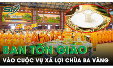 Ban Tôn Giáo Quảng Ninh làm việc với chùa Ba Vàng vụ xá lợi tóc Đức Phật chuyển động