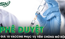 Phê duyệt giá 10 vaccine để mua sắm phục vụ tiêm chủng mở rộng