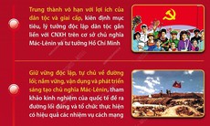 [Infographics] Những truyền thống vẻ vang của Đảng Cộng sản Việt Nam