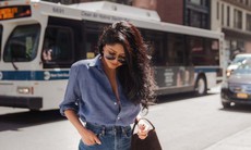Công thức phối đồ chuẩn chỉnh cùng chân váy denim dáng dài