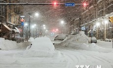 Miền Bắc nước Mỹ hứng chịu bão tuyết kỷ lục, nhiệt độ xuống âm 46 độ C