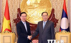 Chủ tịch nước Võ Văn Thưởng thăm các vị nguyên lãnh đạo của Lào